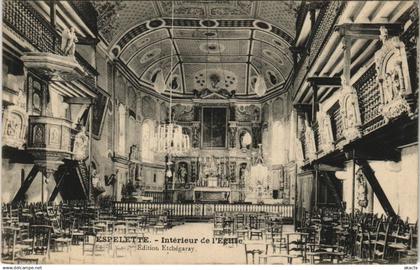 CPA AK Espelette Interieur de l'Eglise FRANCE (1131784)