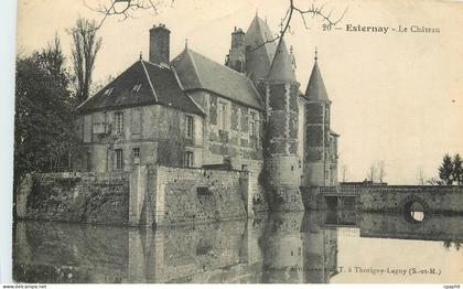 CPA Esternay Le Chateau