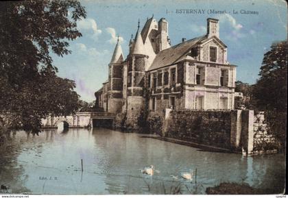 CPA Esternay Marne Le Chateau