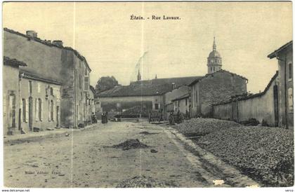 Carte Postale Ancienne de ETAIN-Rue Lavaux