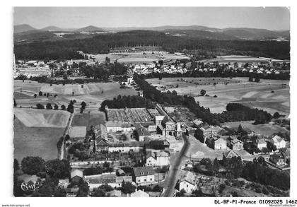 DL-BFP1-0732-88 - ETIVAL-CLAIREFONTAINE - L'abbaye - Au fond - Clairefontaine - Vue aérienne