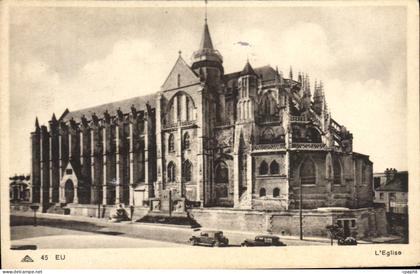 CPA Eu L'eglise