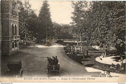 Evaux les Bains - Avenue de l Etablissement Thermal