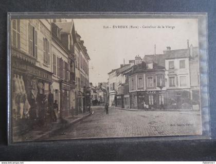 CPA - Evreux - Carrefour de la Vierge