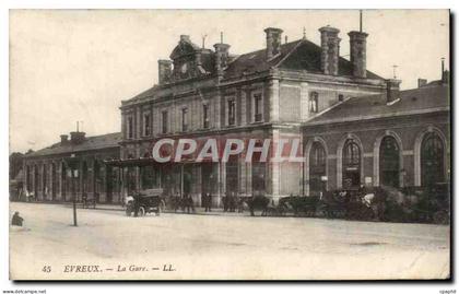 CPA Evreux La Gare