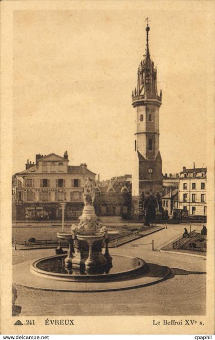 CPA Evreux Le Beffroi