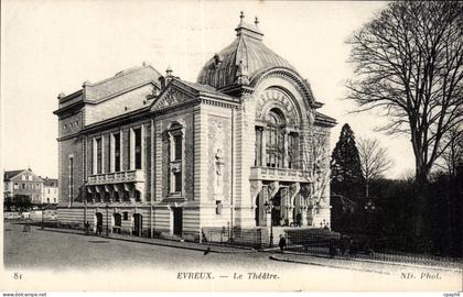 CPA Evreux Le theatre