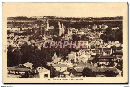 CPA Evreux Vue Generale