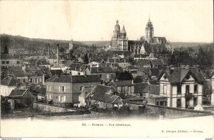Evreux CPA Vue generale