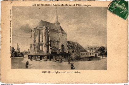 CPA EXMES - eglise (195645)