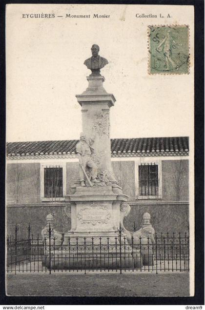 13 EYGUIERES - Monument Monier