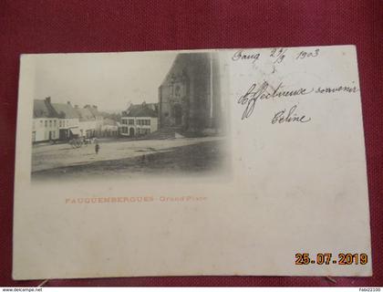 CPA - Fauquembergues - Grand'Place