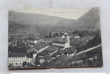 Faverges, vue générale, Haute Savoie 74