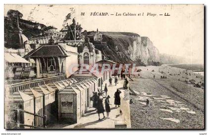 FEcamp CPA Les cabines et la plage