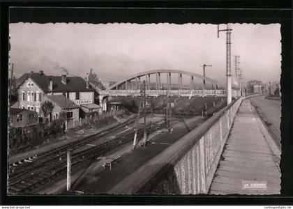 CPA Feignies, La Passerelle