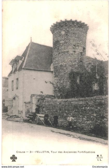CPA Carte Postale   France Felletin  Tour des anciennes fortifications 1903  VM92372