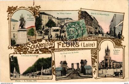 CPA Souvenir de FEURS (225706)