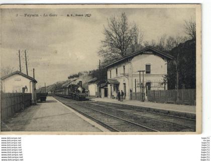 Feyzin - train en gare"
