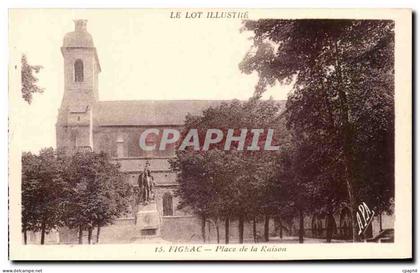 CPA Figeac Place de La Raison