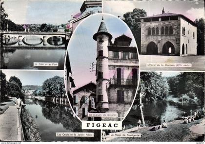 CPSM Figeac Les Quais