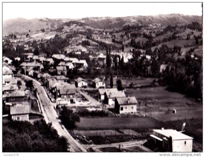12 / EN AVION AU DESSUS DE FIRMI / BOURG DE CERLES / LAPIE 13