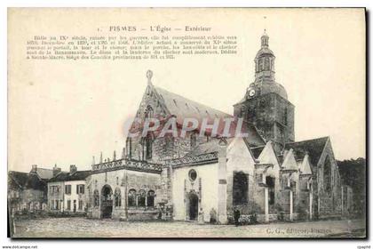 CPA Fismes L eglise Exterieur