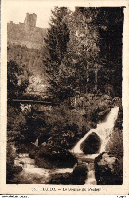 CPA Florac La Source du Pecher