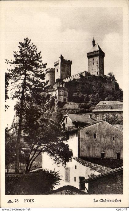 CPA Foix Le Chateau Fort