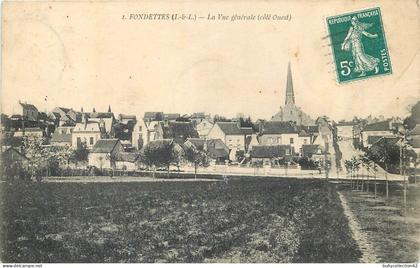 CPA Fondettes  37/58