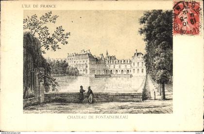 CPA Chateau de Fontainebleau