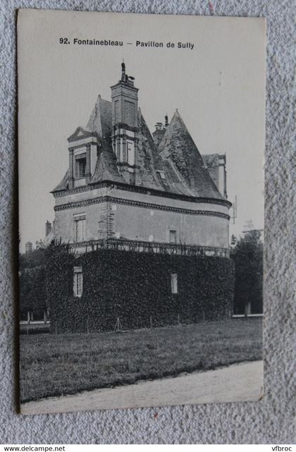 Fontainebleau, pavillon de Sully, Seine et Marne 77