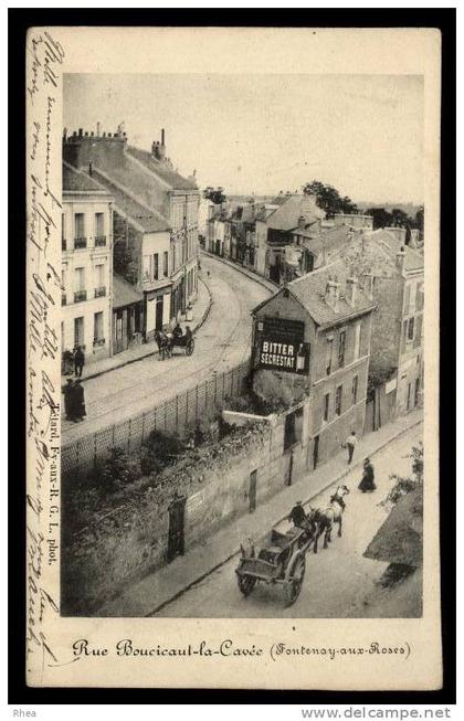 92 Fontenay-aux-Roses attelage cheval D92D K92032K C92032C RH088464