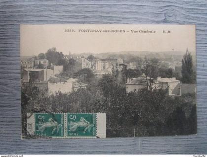 cpa Fontenay aux roses(92)vue générale