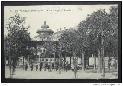 94 Fontenay-sous-Bois kiosque D94D K94033K C94033C RH022944