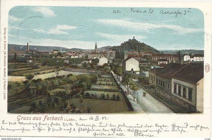 CPA Gruss aus Forbach