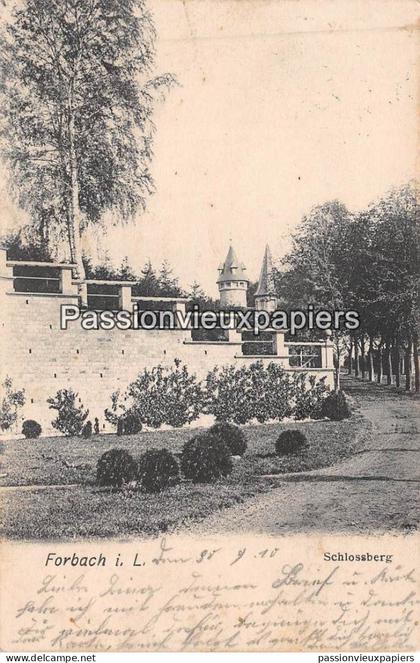 FORBACH 1910 SCHLOSSBERG