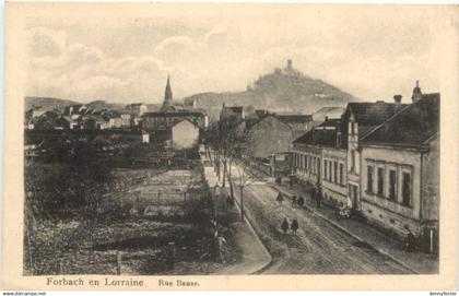 Forbach en Lorraine - Rue Bauer
