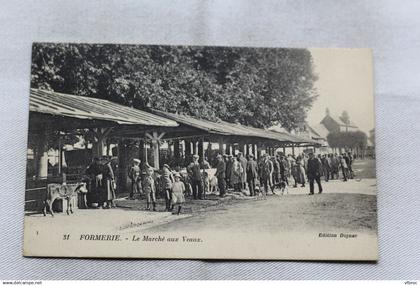 Formerie, le marché aux veaux, Oise 60
