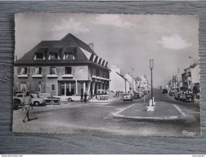 Cpa Fort Mahon (80) avenue de la plage