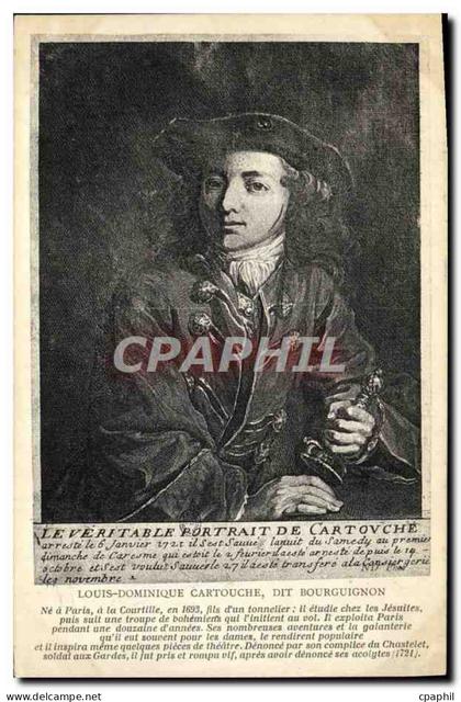 CPA Louis Dominique Cartouche Dit Bourguignon