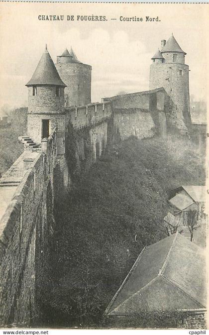 CPA Chateau de Fougeres Courtine Nord