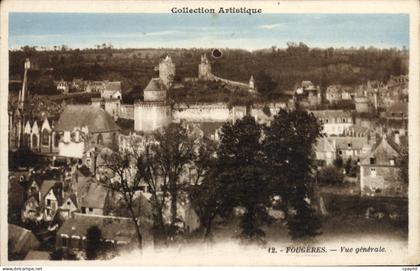 CPA Fougeres Vue Generale