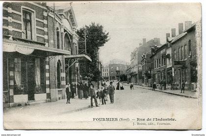 CPA - Carte Postale - France - Fourmies - Rue de l'Industrie - 1906 (I9623)