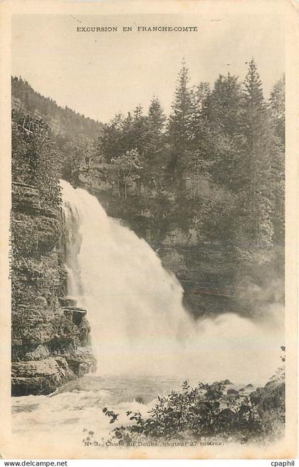 CPA Excursion en Franche Comte Chute du Doubs