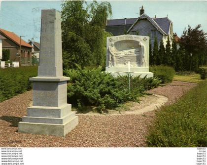Friville Escarbotin - le monument aux morts