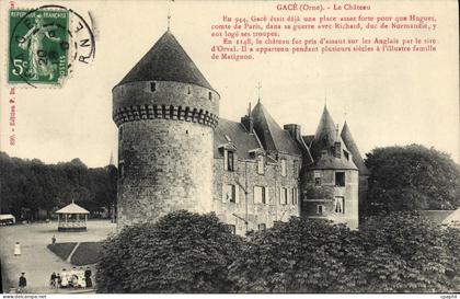 CPA Gacé Le Chateau