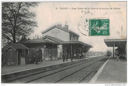 Carte Postale Ancienne de GAGNY