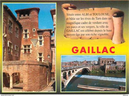 81 - Gaillac - Multivues - CPM - Voir Scans Recto-Verso