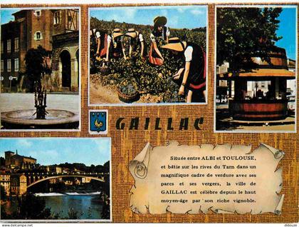 81 - Gaillac - Multivues - CPM - Voir Scans Recto-Verso