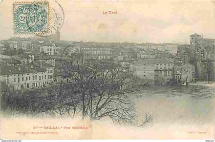 81 - Gaillac - Vue Générale - Oblitération ronde de 1904 - CPA - Voir Scans Recto-Verso